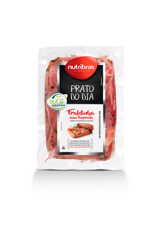 Fraldinha Suína Temperada Congelada